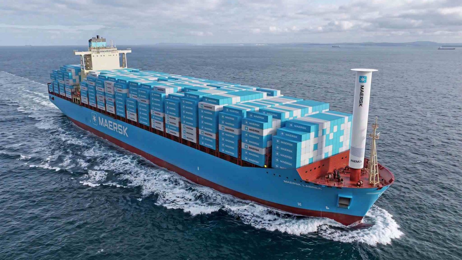 Công nghệ Rotor Sail hỗ trợ lực đẩy bằng sức gió cho tàu container