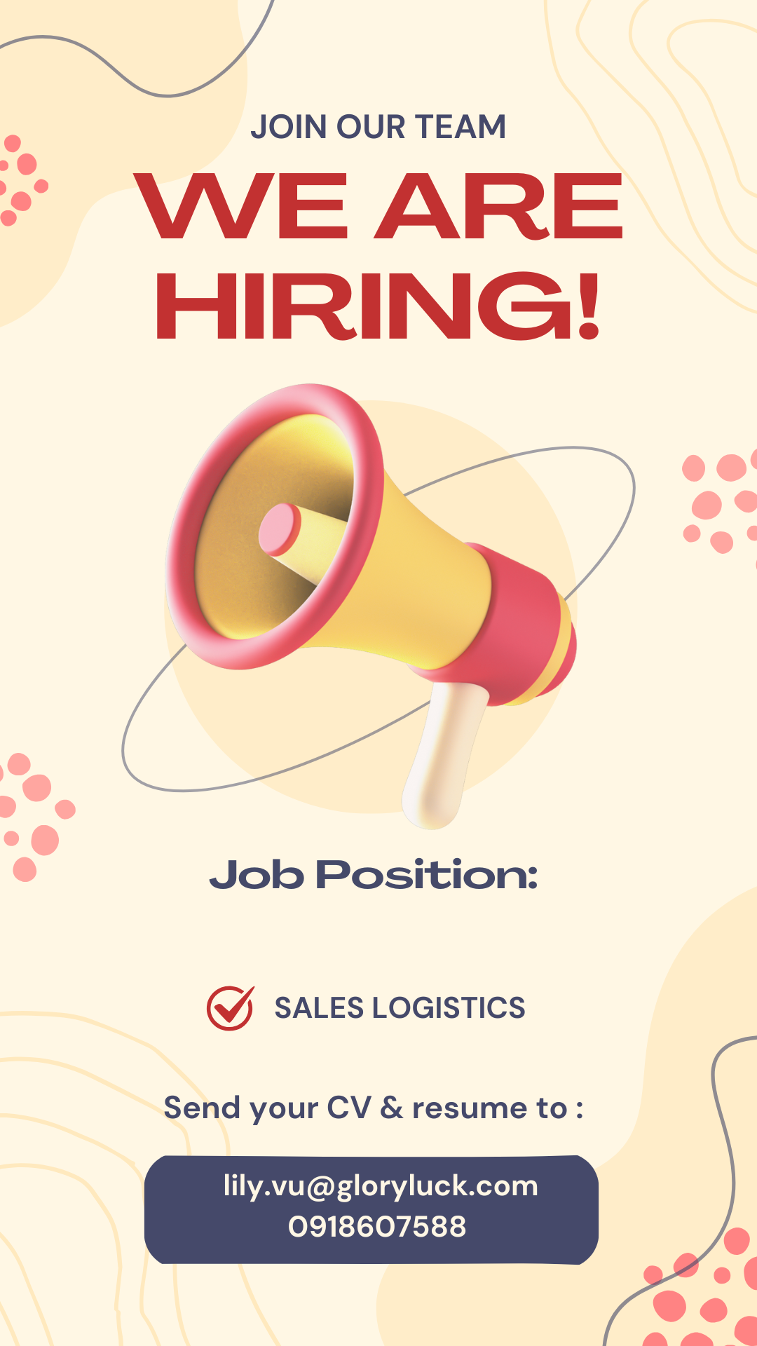 TUYỂN DỤNG: NHÂN VIÊN SALES LOGISTICS