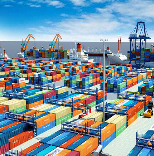   Bãi container ngoại quan