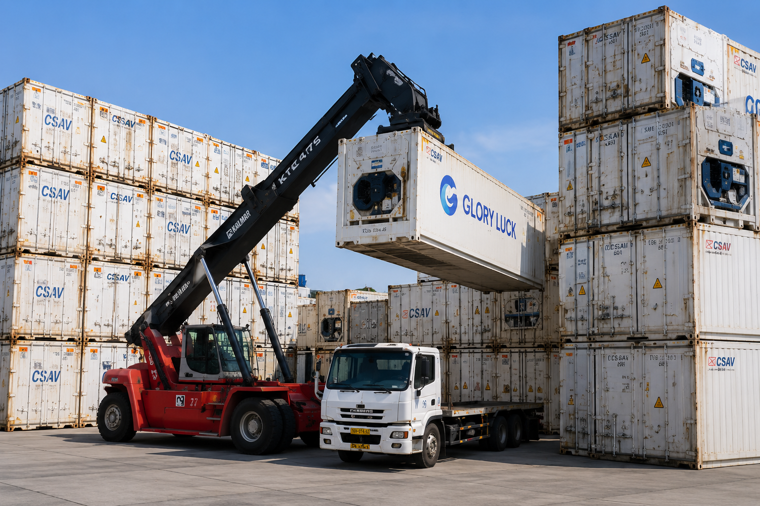 Depot container lạnh